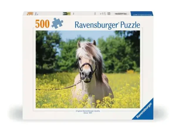 Ravensburger Plavý kôň - 500 dielikov