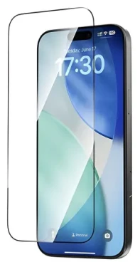 Devia Star Series čierny rám / Ochranné sklo / Apple iPhone 17 Pro (6942297132474)