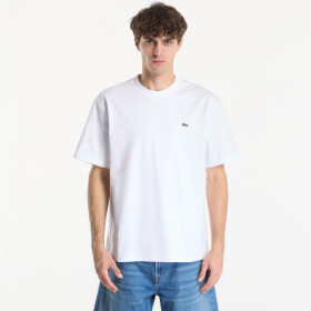 Tričko Lacoste Crewneck T-Shirt White L