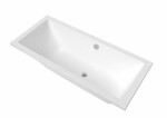 Obdĺžniková vaňa SAT Nora 170x75 cm akrylát ľavá aj pravá SATVNO17075 SATVNO17075