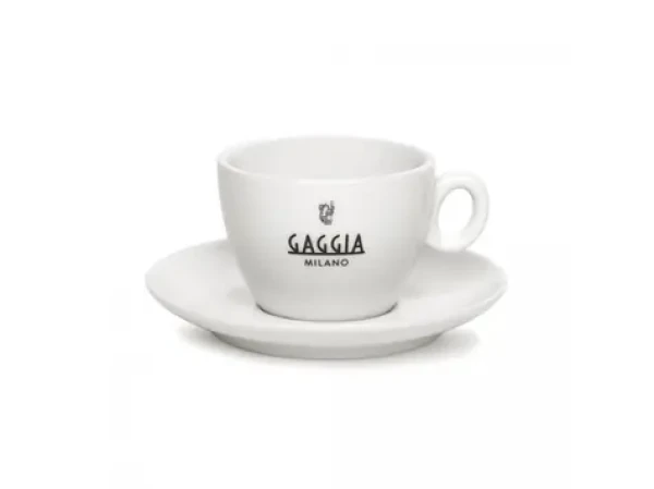 Gaggia šálky s podšálkami cappuccino / 4 ks / porcelán (421946506421)