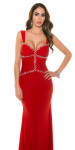 Red-Carpet-Look! Sexy Koucla goddess-evening dress black L