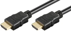 MicroConnect HDMI 2.0 kábel 3M / High Speed ??+ Ethernet / MM / 4Kx2K@60MHz / HDCP2.2 / pozlátené kontakty / čierna (HDM19193V2.0)