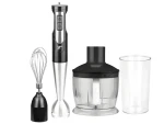 Lafe BlendMix LAFBLE46742 čierna / Tyčový mixér / 800 W / 2 rýchlosti / sekáčik, šľahač (LAFBLE46742)