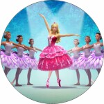 Jedlý papier Barbie baletka 19,5 cm - Pictu Hap - Pictu Hap