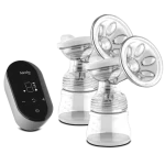 Lionelo Automatická odsávačka mlieka TWEE GO Grey Concrete (vhodná pri dvojčatách) (LLAKTWEEGYCCEXXXXXXX)