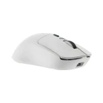White Shark MAXIMUS biela / Herná bezdrôtová myš / optická / 26000 DPI / 6 tlačidiel / 2,4 GHz/BT/USB (MAXIMUS-W)