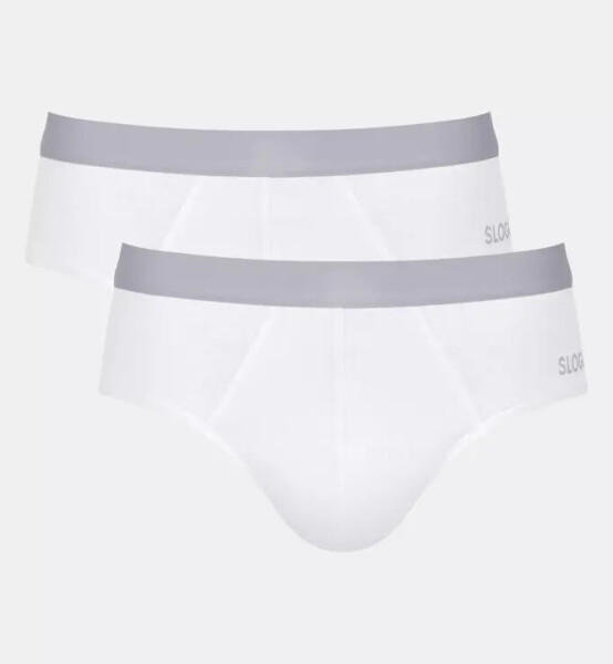 Pánske nohavičky GO ABC 2.0 Brief 2P - WHITE - biela 0003 - SLOGGI WHITE L
