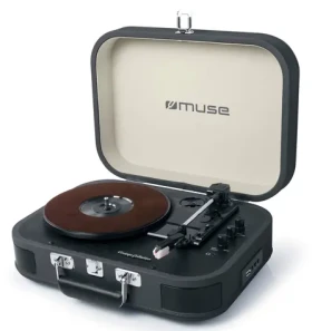 Muse MT-201 DG čierna/krémová / Gramofón (MT-201DG)