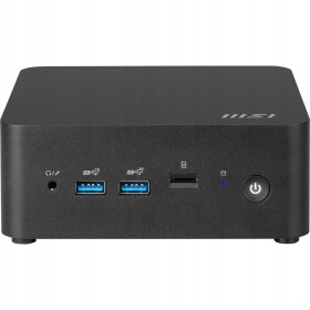 MSI MSI Cubi NUC 1MG-023DE i3-100U/black/8GB/256GB SSD W11P