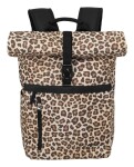 Batoh na notebook Travelite Basics Rollup Backpack Leopard