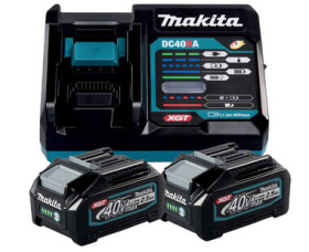 Makita 191L76-1 Nabíjacia sada - 2x Batéria BL4025 | Nabíjačka DC40RA | 40V 2.5Ah (191L76-1)