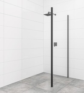 Bočná zástena k sprchovým dverám 90 cm SAT TEX BB SATSTENATEXD90C SATSTENATEXD90C