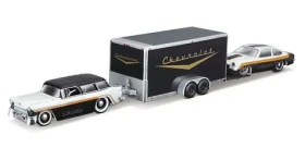 Maisto - Design Team Haulers, 1955 Chevrolet Nomad + 1971 Chevrolet Vega, 1:64