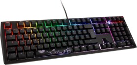Ducky Ducky Shine 7 PBT Gaming Keyboard, MX Speed-Silver, RGB LED - blackout