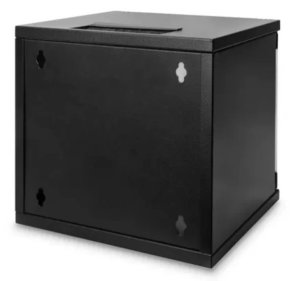 Digitus DN-10-06U-B čierna / Nástenná skriňa / 10" / 6U / 312x330x300 mm / IP20 (DN-10-06U-B)