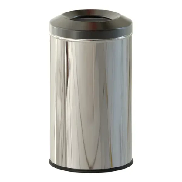 ALDA Fireguard 20 l / Odpadkový kôš / samozhášacia / nerez oceľ / lesklá