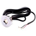 Deko Light 565173 Punto Lumi LED vstavané svetlo pevne zabudované LED osvetlenie 1 W strieborná; 565173