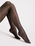 Dámske pančuchy G 6126 Darla 20 den Black Pattern - Fiore 5-XL černá vzor
