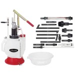 Vigor V4385N Zariadenie na plnenie oleja so sadou adaptérov; V4385N