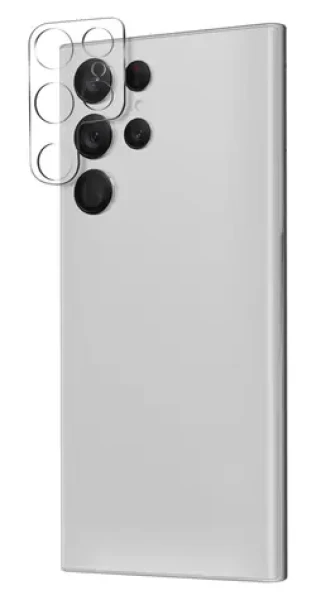 SBS Ochranný kryt objektívu Samsung Galaxy S23 Ultra transparentný / Kryt objektívu fotoaparátu (TECAMGLSAS23U)