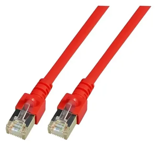 EFB Cat5e SF/UTP červená / Patch kábel / 20 m / RJ-45 / PVC / CCA (K5458.20)