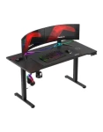 Huzaro Hero 8.7 RGB čierna / Elektrický herný stôl / 140 x 70 x 72 - 118 cm (HZ-HERO 8.7 RGB)