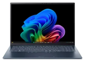 Acer Swift Edge 16 AI SFE16-I51-74HC modrá / Notebook / 16" OLED 2880×1800 / Intel Core Ultra 7-355 / 16GB / 512GB SSD (NX.JVNEC.002)