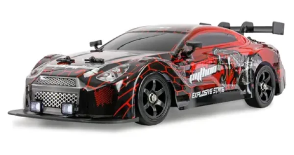 AMEWI RC auto Drift Sport GTR čierna, červená