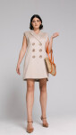 Benedict Harper Dress Lea Beige