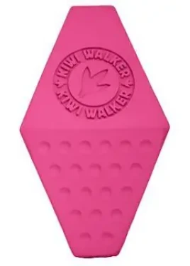 Kiwi Walker Octaball Maxi ružová / Gumová hračka pre psov / S otvorom na maškrty / 14,5 cm (RUB-244)