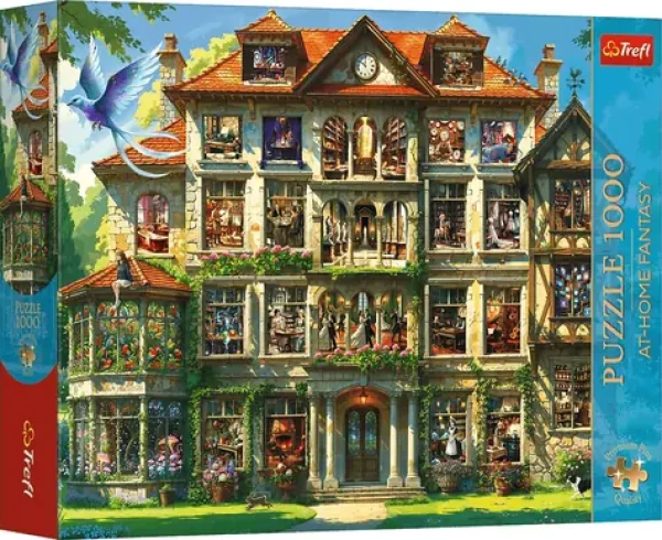 Trefl Puzzle Premium PLUS At-home Fantasy: Sídlo plné tajomstiev