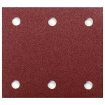 Makita P-33087 / Brúsny papier na drevo kov kameň / suchý zips / Zrnitosť 40 / Rozmery 114x102 mm / dierovaný / 10 ks (P-33087)