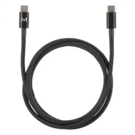 Mobilis 001389 Kábel USB-C 100W 1m čierna / 2x USB-C (M) (001389)
