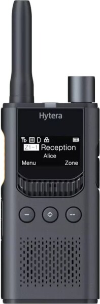 Hytera HYTERA Radio DMR+analog HYT-S35, UHF 400-470 MHz,2200 mAh, Metallic grey