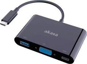 Akasa USB-C VGA USB-C (AK-CBCA02-15BK)