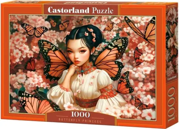 Castorland 105441-2 Puzzle Motýlia princezná