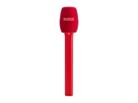 Rode Interview Micro červená / Ručný adaptér / pre vysielače Wireless GO, GO II, ME, PRO / 266mm, 80g (INTERVIEWMICRORED)