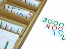 Moyo Montessori Moyo Montessori Kompletná sada zlatého perlového materiálu