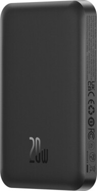 Baseus Magnetic Mini 20W 5000mAh Čierny