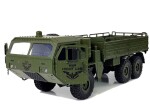 Mamido Elektrické autíčko Armádny s diaľkovým ovládaním 47 cm Terénny Transportér so 6 kolesami R/C