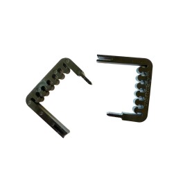 Aseko držiak plátov elektródy Ti a TE-25, 2ks