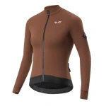Rockbros YDWT006 hnedá / Dámsky cyklistický dres / zateplený / jeseň-zima / veľkosť S