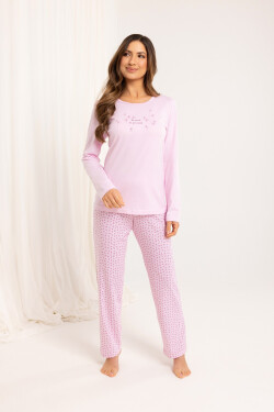 Regina 708 long/r M-XL Z25/26 dámske pyžamo tyrkysová L