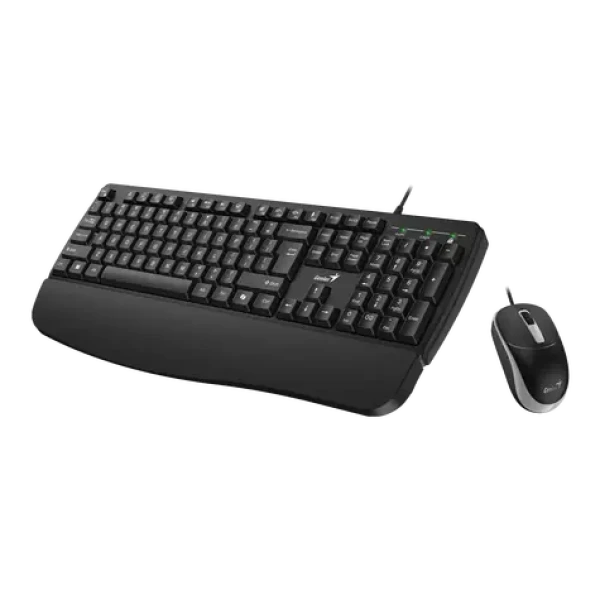 Genius KM-123 čierna / Drôtový set klávesnice a myši / USB / CZ+SK layout (31330013403)
