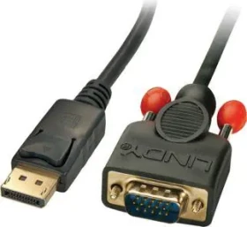MicroConnect Kábel DisplayPort 1.2 (M) - VGA (M) 0.5m čierna (DP-VGA-MM-050)