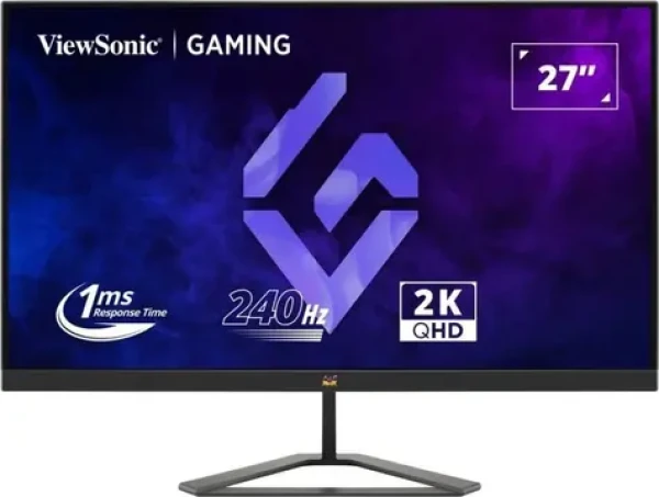 27" ViewSonic VX2758A-2K-PRO-3 čierna / Monitor / IPS / QHD 2560 x 1440 / 240Hz / 1ms / HDR10 / 2x HDMI + DP / VESA (VX2758A-2K-PRO-3)
