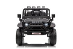 Mamido Mamido Elektrické autíčko Speed Offroad čierne | 4x45W | EVA kolesá | 12V 7Ah | EKO koža