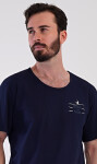 Pánske pyžamové šortky Surf tmavě modrá M