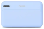 HAMA Pocket 10 modrá / Powerbanka / 10000 mAh / 2x USB-A / 5V / 2.1A (201772)
